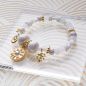 Preview: Beach Perlen Armband GoldShiny